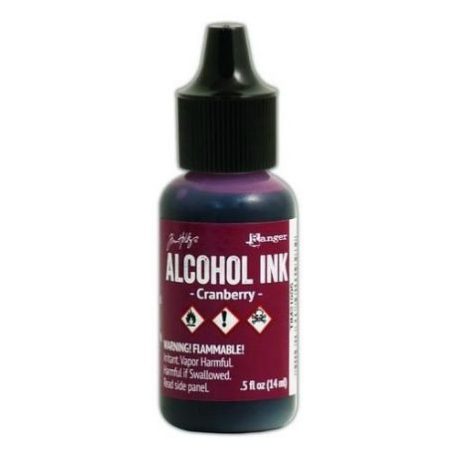 Ranger Alkoholos tinta Cranberry Tim Holtz Alcohol Ink (14 ml)
