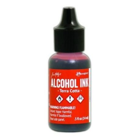Alcohol Ink , Alcohol Ink / Terra Cotta - Tim Holtz®  (15 ml)