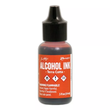 Ranger Alkoholos tinta Terra Cotta Tim Holtz Alcohol Ink (14 ml)