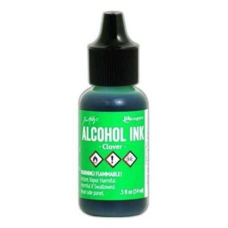 Alcohol Ink , Alcohol Ink / Clover - Tim Holtz®  (15 ml)