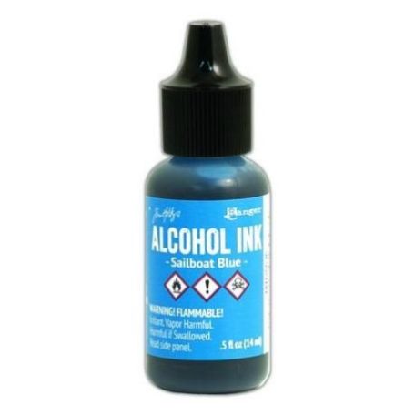 Alcohol Ink , Alcohol Ink / Sailboat Blue - Tim Holtz®  (15 ml)