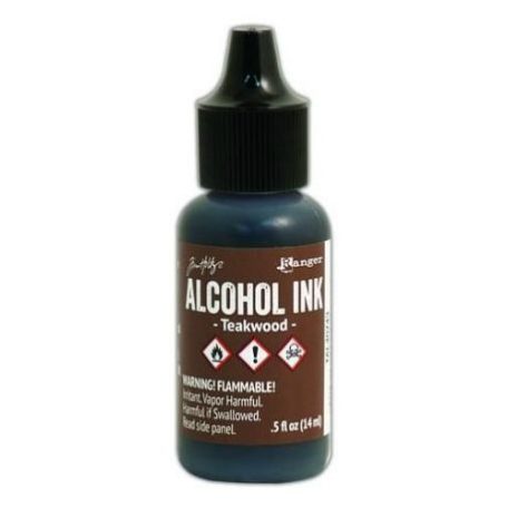 Alcohol Ink , Alcohol Ink / Teakwood - Tim Holtz®  (15 ml)