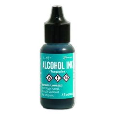 Alcohol Ink , Alcohol Ink / Turquoise - Tim Holtz®  (15 ml)