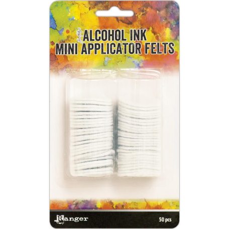 Applikátor pótlapok , Alcohol Ink / Mini Appicator Tool (Incl 50 round Felts) - Tim Holtz®  (50 db)