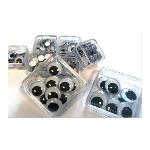 Rezgőszem készlet , Set Movable Eyes / vegyes készlet -  (234 db)