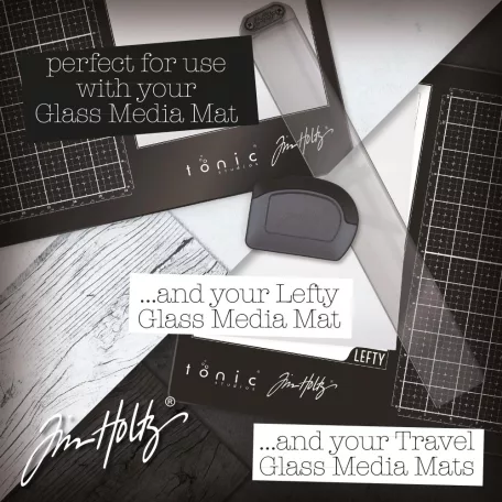 Tonic Studios Kiegészítő eszköz Üvegalátéthez Tim Holtz Media Tool Set (1 db)