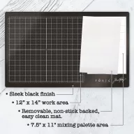 Tonic Studios Üvegalátét Tim Holtz Glass Media Mat (1 db)