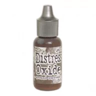   Ranger Distress Oxide Tintapárna Utántöltő - Ground Espresso - Tim Holtz Oxide Re-Inker (1 db)