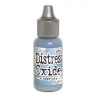   Ranger Distress Oxide Tintapárna Utántöltő - Stormy Sky - Tim Holtz Oxide Re-Inker (1 db)