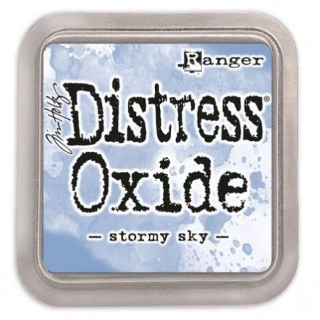 Ranger Distress Oxide Tintapárna - Stormy Sky - Tim Holtz (1 db)
