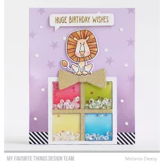   Vágósablon MFT-1364, Die-Namics / Gift Shaker Window & Frame (1 csomag)