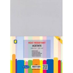   Átlátszó műanyag lap A5, Acetate / Heat resistant -  (20 db)