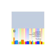   Átlátszó műanyag lap 12", Acetate / Acetate Sheets -  (5 db)