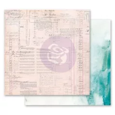   Scrapbook papír 12", Misty Rose / The Untold Story  -  (1 ív)