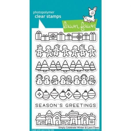 Szilikonbélyegző LF1769, Clear Stamps / Simply Celebrate Winter -  (1 csomag)