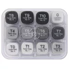 Grafikai filctoll készlet , Copic CLASSIC Marker / Gray Set TG - 12 color (12 db)