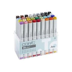   Grafikai filctoll készlet , Copic CLASSIC Marker / Basic Set - 36 color (36 db)