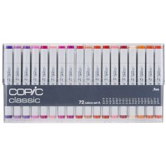   Grafikai filctoll készlet , Copic CLASSIC Marker / Set A - 72 color (72 db)