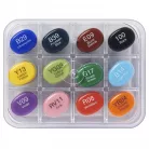 Grafikai filctoll készlet , Copic SKETCH Marker / Set of 12 B -  (12 db)