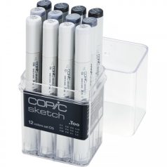   Copic Sketch alkoholos marker - Set of 12 Cool Gray - Copic SKETCH (12 db