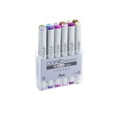   Grafikai filctoll készlet , Copic SKETCH Marker / Set of 12 EX-5 -  (12 db)