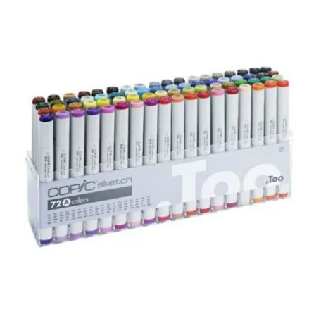 Grafikai filctoll készlet , Copic SKETCH Marker / Set A - 72 color (72 db)