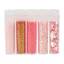 Díszítőelem , Glitter &Flitter Set / Pink -  (5 db)