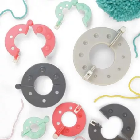 Pom-Pom készítő eszköz 663004, Sizzix Accessory / Pom Pom Maker Set -  (1 csomag)