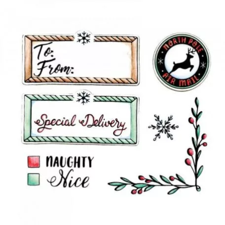 Vágósablon bélyegzővel 663151, Framelits / Stamps - Envelope Liners, Mini -  (1 csomag)