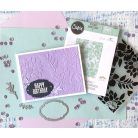 SIZZIX domborító mappa, 662606 Embossing Folder  / Botanicals (1 db)