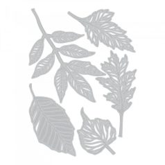   Vágósablon 663094, Thinlits / Skeleton Leaves - Tim Holtz (1 csomag)