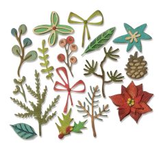   Vágósablon 663101, Thinlits / Funky Festive - Tim Holtz (1 csomag)