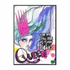 Vágósablon JDD-025, JD Cutting Templates / Queen For A Day - Jane Davenport (1 csomag)