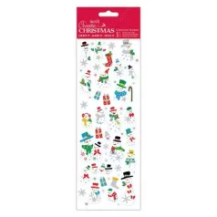   Matrica , Create Christmas / Jolly Snowman - Christmas Stickers (1 csomag)