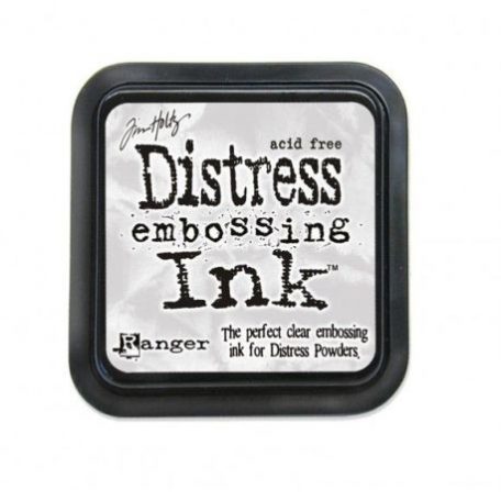 Embossing ink , Distress Clear / átlátszó tinta domborító porhoz -  (1 db)