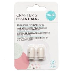   We R Makers Pótpenge Körvágó eszközhöz Circle Spin & Trimmer Refill Blades (2 db)