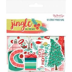 Kivágatok Jingle all the way 42 Count Mixed Bag (1 csomag)