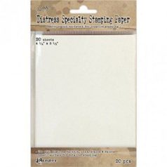   Papír bélyegzéshez , Distress paper / specialty stamping paper - Tim Holtz (20 ív)