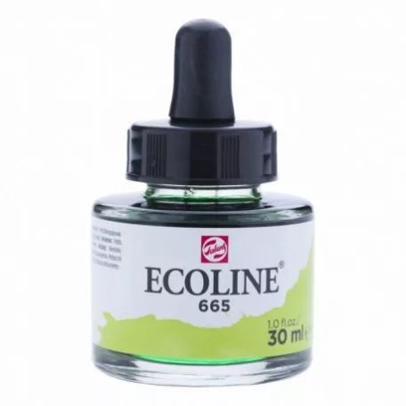 Akvarellfesték koncentrátum 665, Talens Ecoline Liquid Watercolour  / Spring Green -  (30 ml)