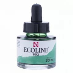   Akvarellfesték koncentrátum 602, Talens Ecoline Liquid Watercolour  / Deep Green -  (30 ml)