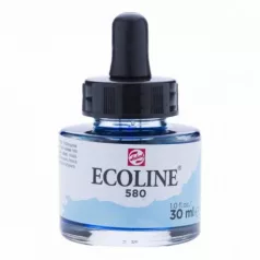   Akvarellfesték koncentrátum 580, Talens Ecoline Liquid Watercolour  / Pastel Blue -  (30 ml)