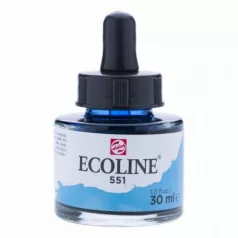   Akvarellfesték koncentrátum 551, Talens Ecoline Liquid Watercolour  / Sky Blue Light -  (30 ml)