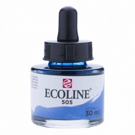 Akvarellfesték koncentrátum 505, Talens Ecoline Liquid Watercolour  / Ultramarine Light -  (30 ml)