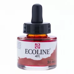   Akvarellfesték koncentrátum 411, Talens Ecoline Liquid Watercolour  / Burnt Sienna -  (30 ml)