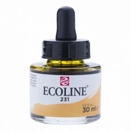 Akvarellfesték koncentrátum 231, Talens Ecoline Liquid Watercolour  / Gold Ochre -  (30 ml)