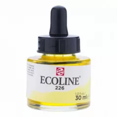   Akvarellfesték koncentrátum 226, Talens Ecoline Liquid Watercolour  / Pastel Yellow -  (30 ml)