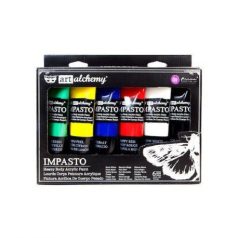  Impasto Paint Set  , Finnabair - Art Alchemy / Impasto Paint Set  (1 csomag)