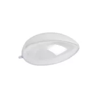   Műanyag dísz , Transparente Plastic / 10 cm - Tojás (2 db)