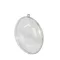 Műanyag dísz , Transparente Plastic / 11 cm - Medaillon (2 db)