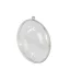 Műanyag dísz , Transparente Plastic / 11 cm - Medaillon (2 db)